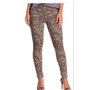 DEMOCRACY Pants “Ab” Technology Leopard Jegging Size 14
